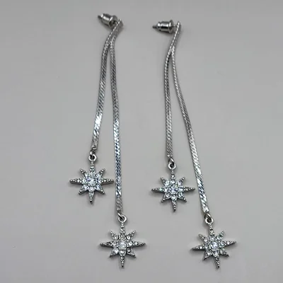 گوشواره آویز ستاره