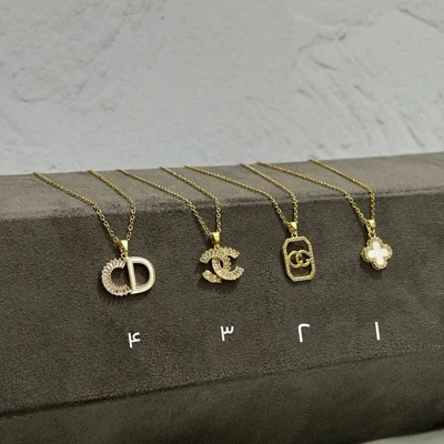 آویز گردنبند مینیمال برند