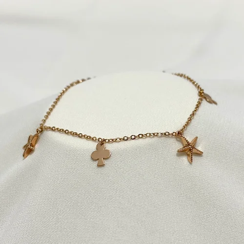 دستبند آویز دار ستاره دریایی ژوپینگ