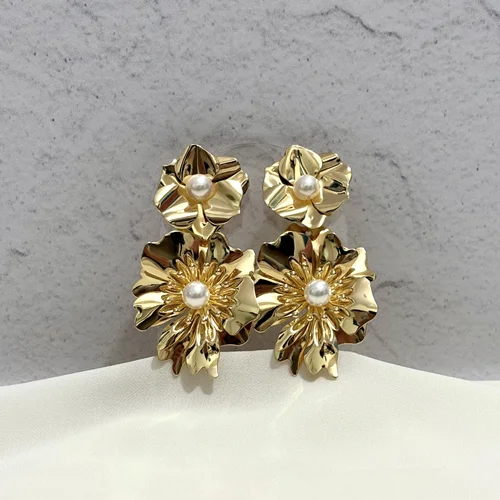 گوشواره گل فانتزی