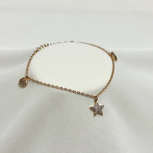 دستبند آویزدار تک ستاره ژوپینگ