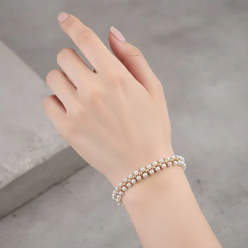 دستبند تمام مروارید ژوپینگ