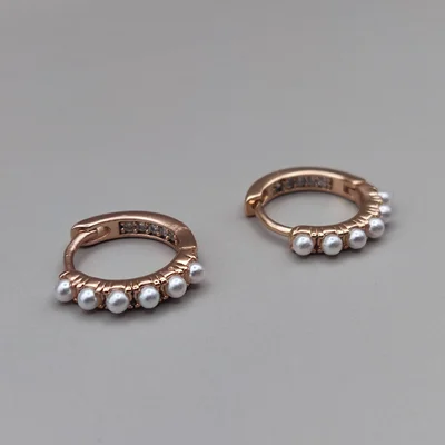 گوشواره ژوپینگ حلقه ای مروارید