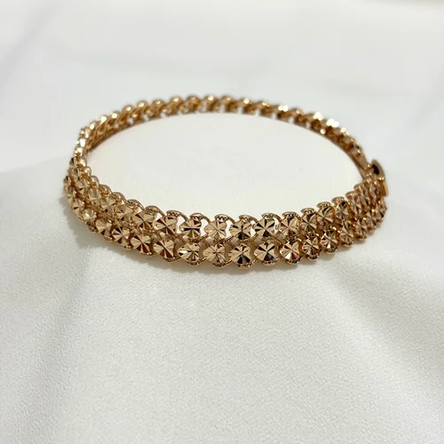 دستبند طرح طلا قلبی ژوپینگ